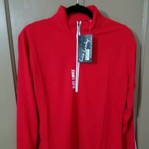 Live Lucky Black Clover Golf Half zip pullover